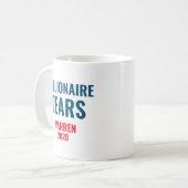 Mug Le milliardaire Larmes Elizabeth Warren 2020 (Devant gauche)