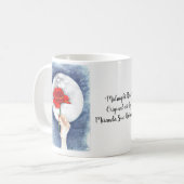 Mug Le "minuit s'est levé " (Devant gauche)