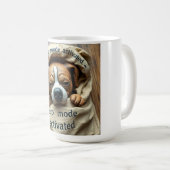 Mug Le mode de sieste de chien activé est un design mi (Devant droit)