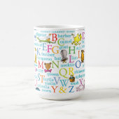 Mug Le modèle ABC de Dr Seuss avec des mots (Centre)