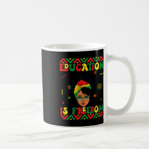 Mug Le Mois de l'Histoire Noire L'éducation est la lib