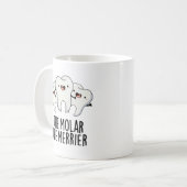Mug Le Molar Le Merrier Dental Dental Dental Tooth Pun (Devant gauche)