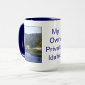 Mug Le mon propre Idaho privé (Devant gauche)