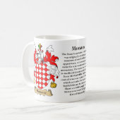 Mug Le Monaco, l'origine, la signification et la crête (Devant gauche)