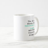 Mug Le monde a besoin de plus de mathématiciens Contin (Devant droit)