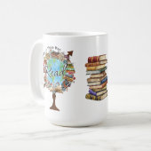 Mug Le monde appartient à ceux qui lisent (Devant gauche)