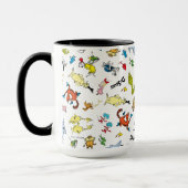 Mug Le monde de Dr Seuss Pattern (Gauche)
