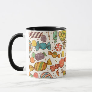 Mug Le monde des bonbons.