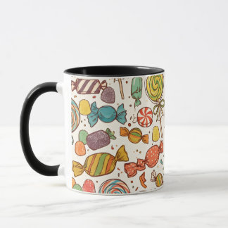 Mug Le monde des bonbons.