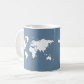 Mug Le monde élégant du gris français (Devant gauche)