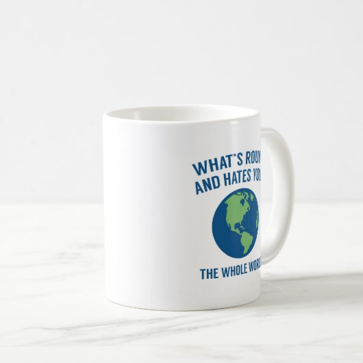 Mug Le monde entier (Devant droit)