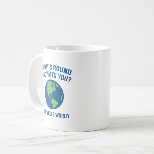 Mug Le monde entier (Devant gauche)