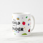 Mug Le Monde Est Plein De Merveilles (Devant droit)