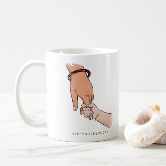 Mug Le monde la connaît sous le nom de [NOM] Nous la c (Avec donut)