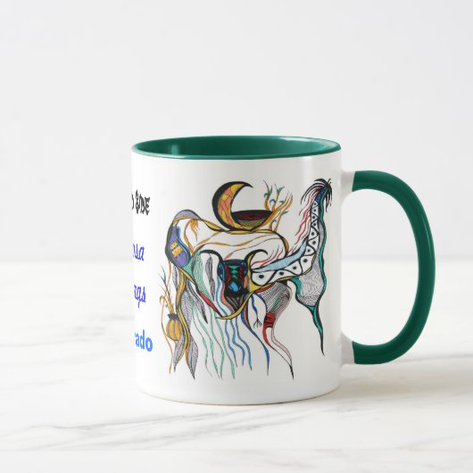 Mug Le monde latéral sauvage (Droite)
