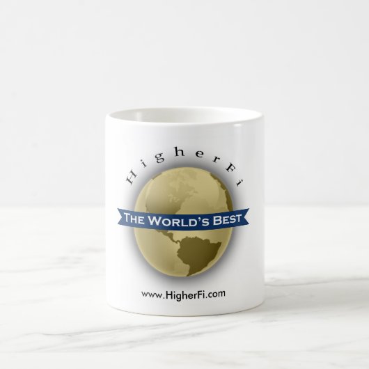 Mug Le monde meilleur par HigherFi (Centre)