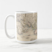 Mug Le monde sur la projection du Mercator (Gauche)