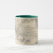 Mug Le monde sur la projection du Mercator (Centre)