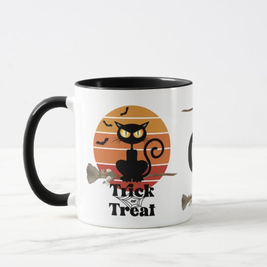 Mug Le Monogramme de l'aventure du chat sorcier (Gauche)