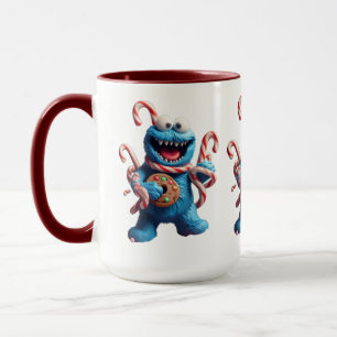 Mug Le Monstre de Pain d'Épice Art de Noël Amusant