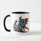 Mug Le monstre de Superman Fights (Gauche)