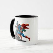 Mug Le monstre de Superman Fights (Devant gauche)
