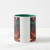Mug Le monstre surgit des profondeurs ardentes. (Centre)