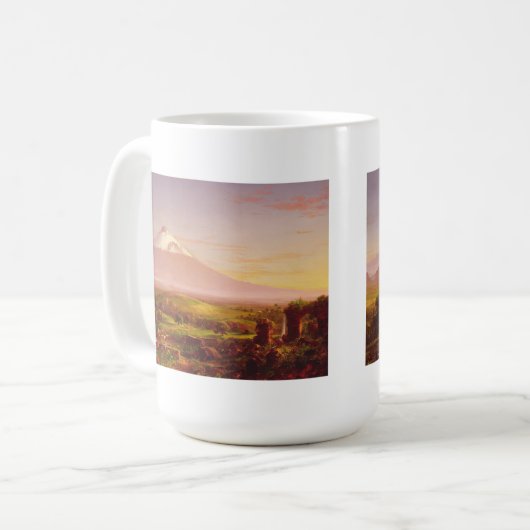 Mug Le mont Etna (Devant gauche)