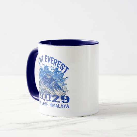 Mug Le mont Everest (Devant gauche)