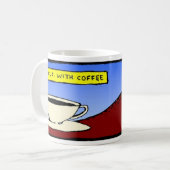 Mug Le MONT FUJI avec du CAFÉ $12,95 (Devant gauche)