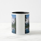 Mug Le mont Rainier dans une montagne (Centre)