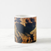 Mug Le mont Sharp sur la planète Mars Photo (Centre)