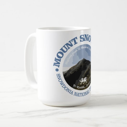 Mug Le mont Snowdon (Devant gauche)