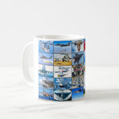 MUG LE "MONTAGE" DE L'AVIATION AMÉRICAINE DE COMBAT (Devant gauche)