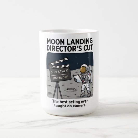 Mug Le "Moon Landing: Director’s Cut" (Centre)