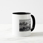 Mug Le Moravians montant le Delaware (Devant droit)