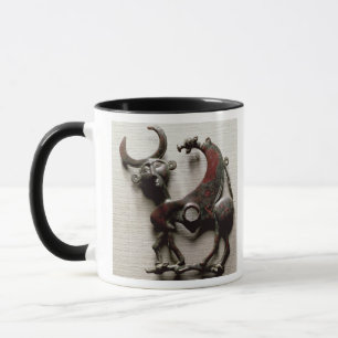 Mug Le morceau de joue d'un cheval a mordu sous forme