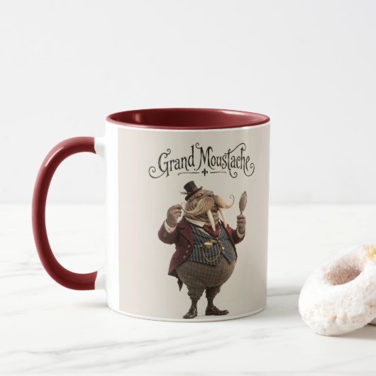 Mug Le Morse Vaniteux (Avec donut)