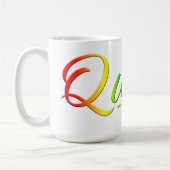 Mug Le mot unique expressif et bizarre de SlipperyJoe (Gauche)