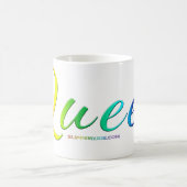 Mug Le mot unique expressif et étrange de SlipperyJoe (Centre)