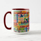 Mug Le Motif de camion Foodie de Cookie Monster (Gauche)
