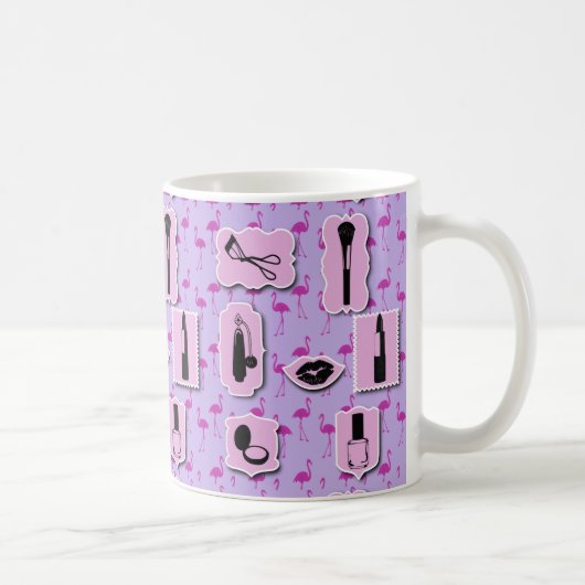 Mug Le Motif du logo cosmétique (Droite)