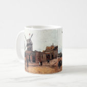 Mug Le Moulin de la Galette par Vincent van Gogh (Devant gauche)