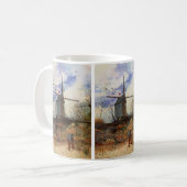 Mug Le Moulin de la Galette par Vincent van Gogh (Devant gauche)