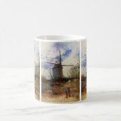 Mug Le Moulin de la Galette par Vincent van Gogh (Centre)