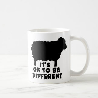 Mug Le mouton noir - ça va être différent