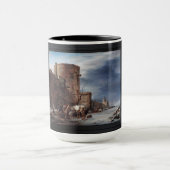 Mug Le Mur de la ville de Haarlem en hiver (Centre)