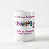 Mug Le mur que Trump a construit (Centre)