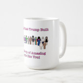 Mug Le mur que Trump a construit (Devant droit)