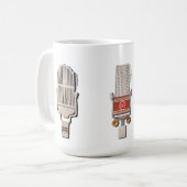 Mug Le musicien Vintage RCA Calrad Elgin (Devant gauche)